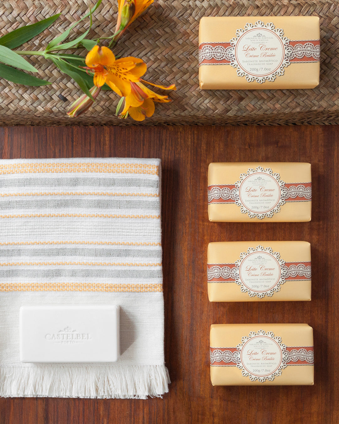 Gourmet Creme Brûlée Soap 200g