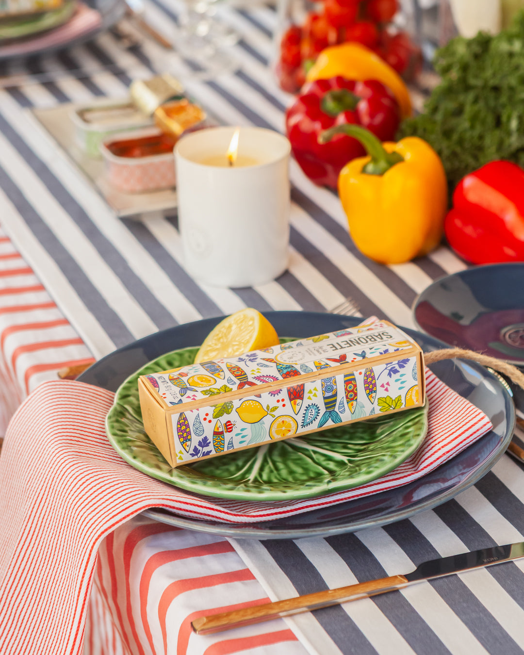 Sardine Soap Sea Salt & Lemon 80g
