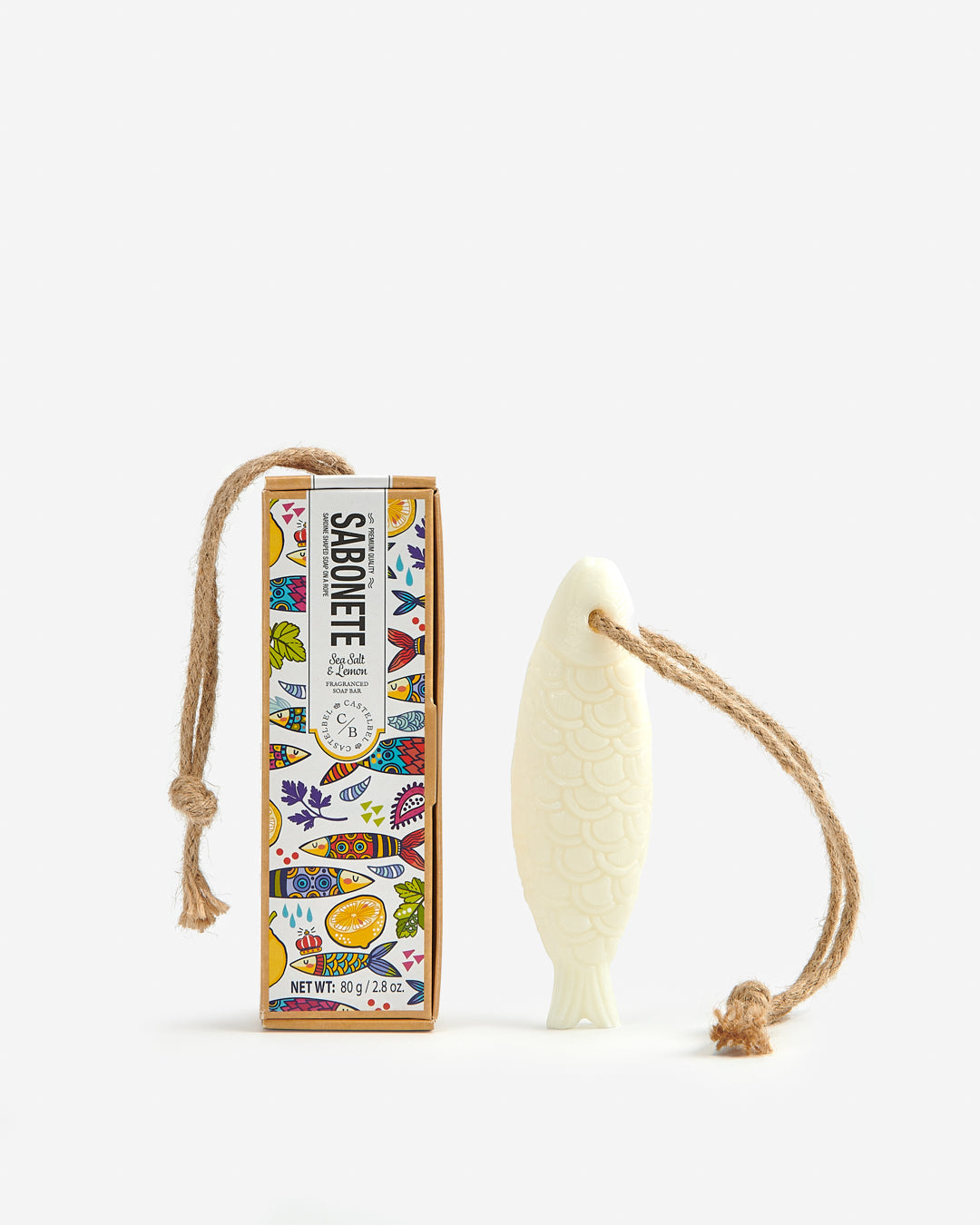 Sardine Soap Sea Salt & Lemon 80g