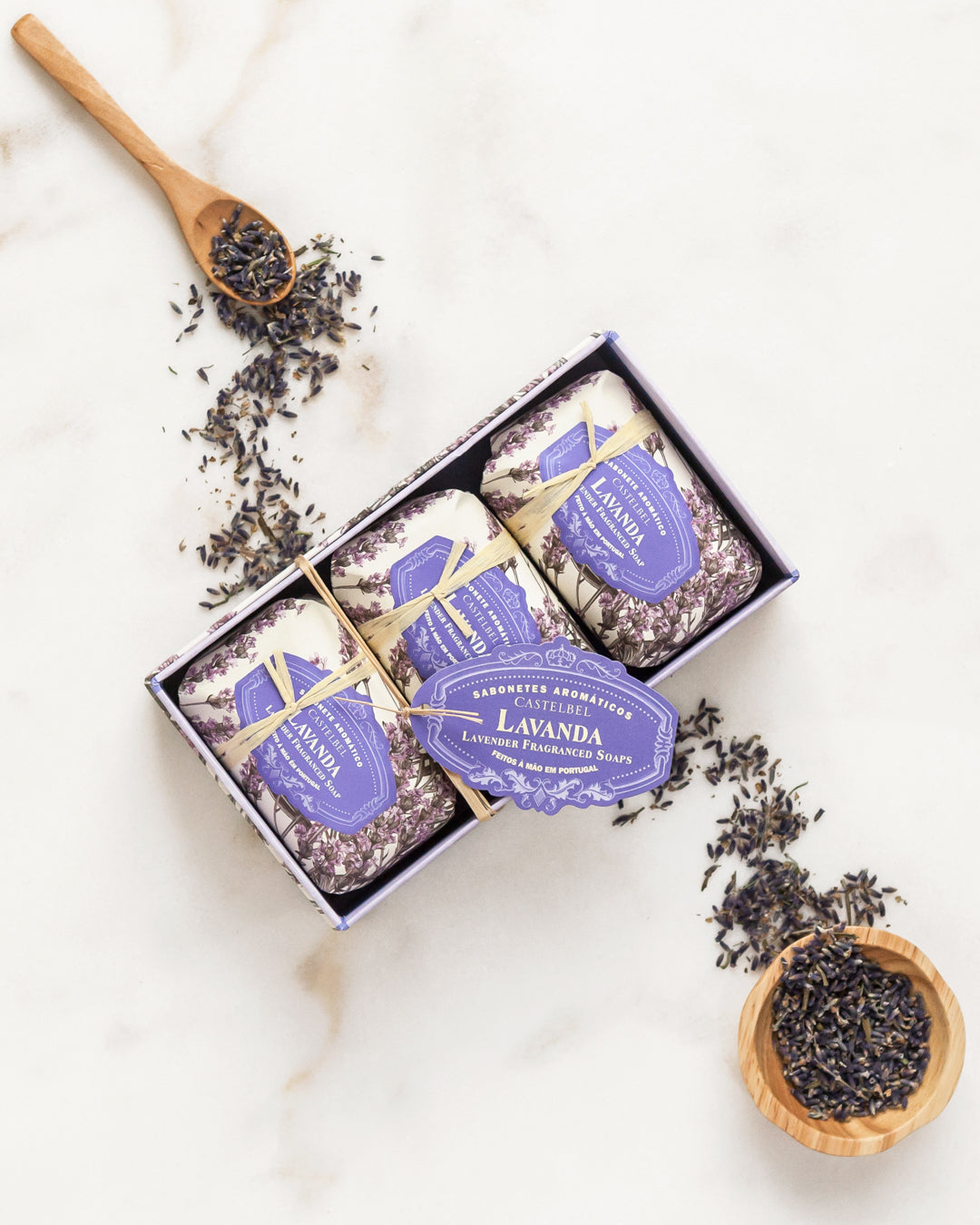 Lavender Soap Set 3x150g