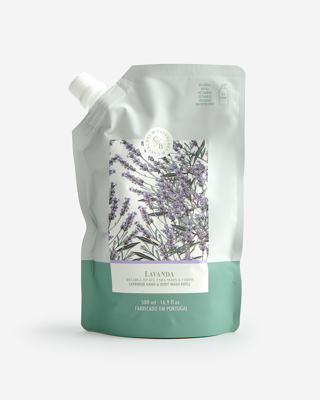 Lavender Hand&Body Wash Refill Pouch 500ml