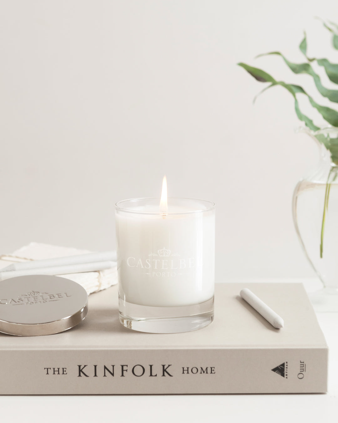 White Jasmine Scented Candle 210g