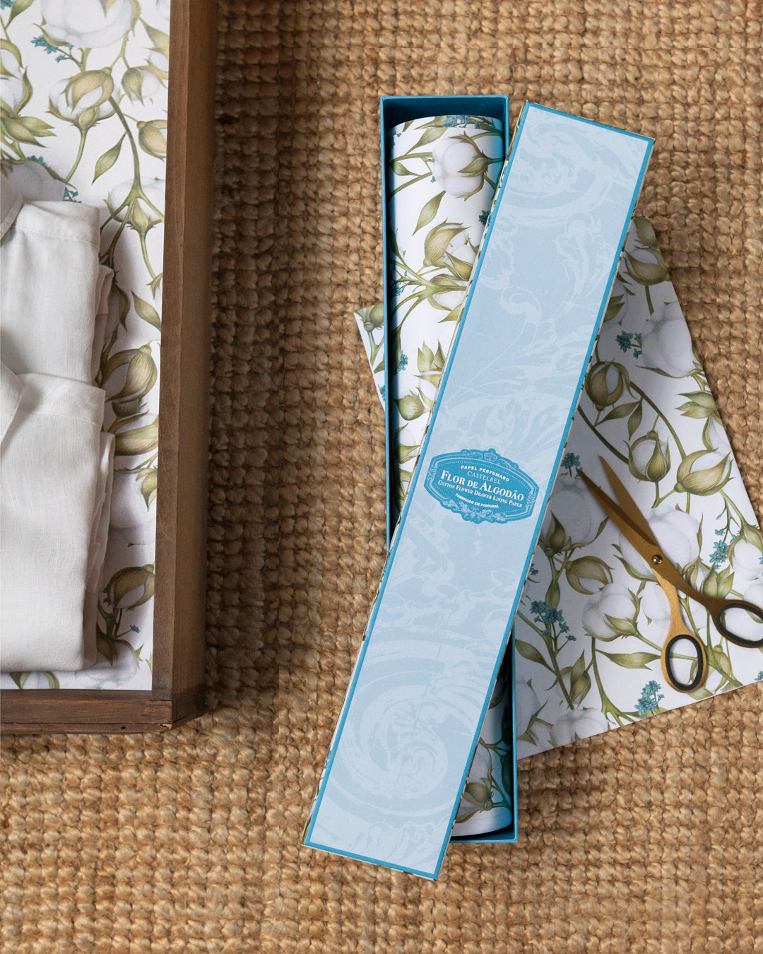 Cotton Flower Fragranced Drawer Liners