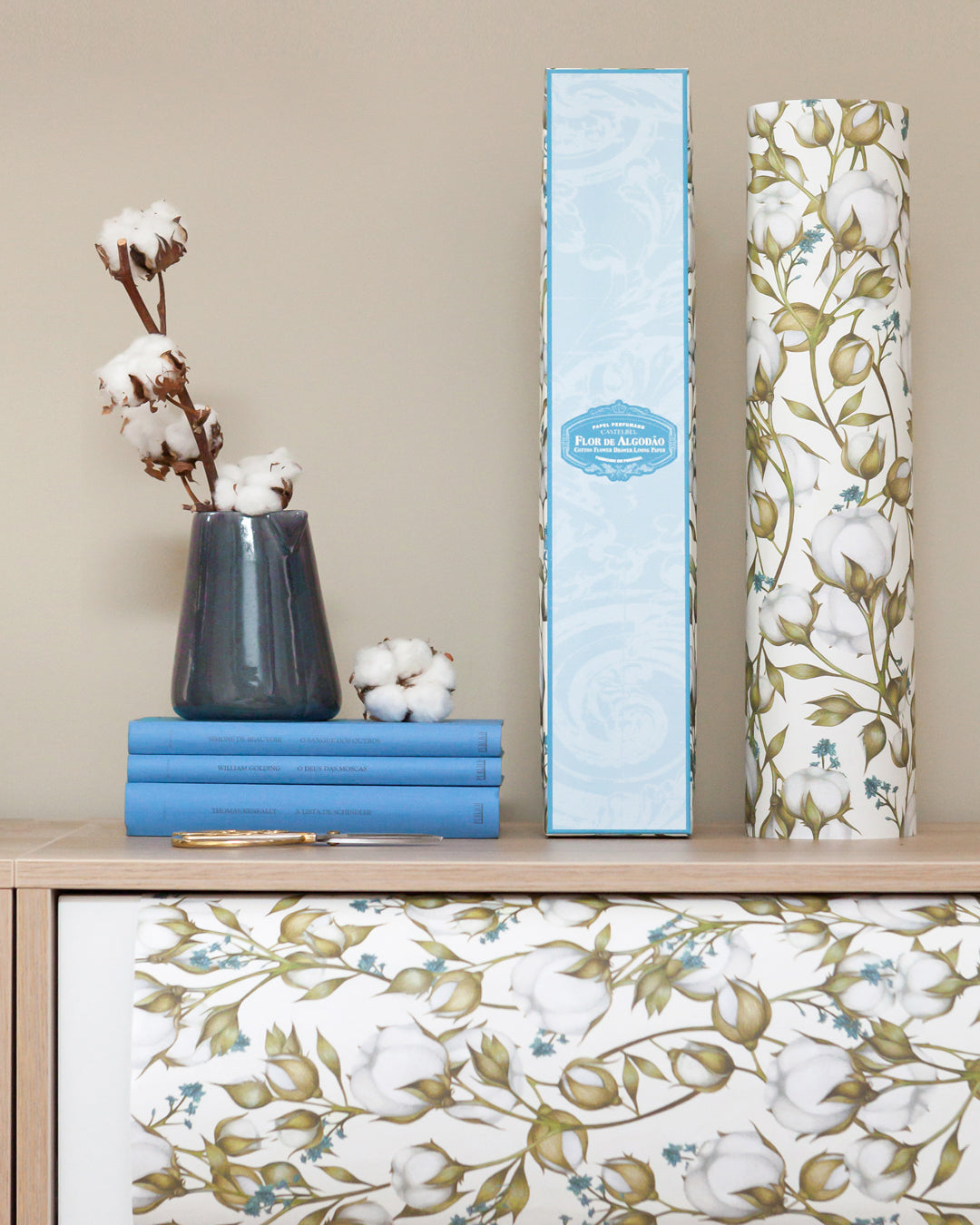 Cotton Flower Fragranced Drawer Liners