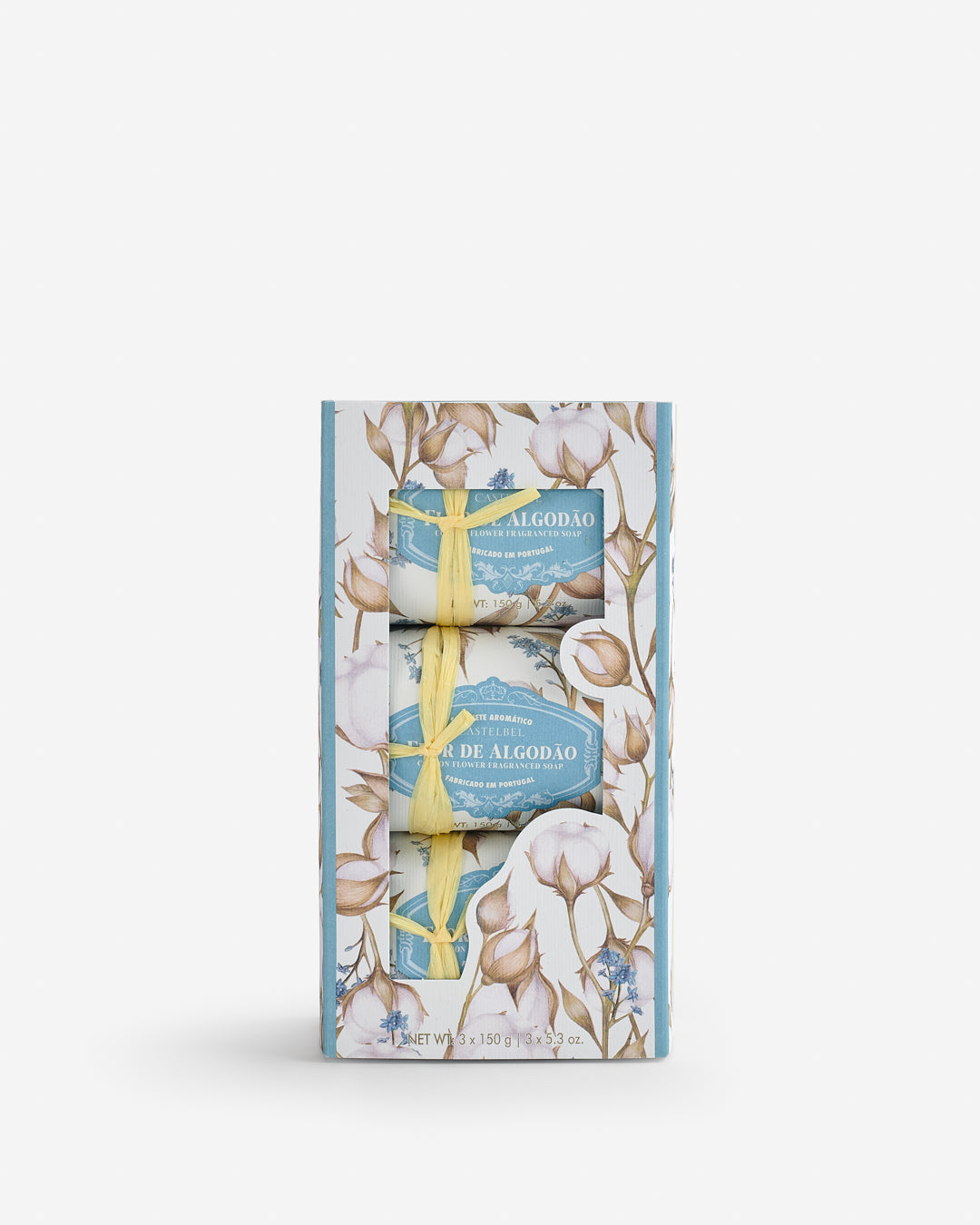 Cotton Flower Soap Set 3x150g