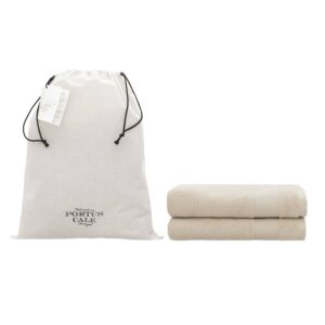 Egyptian Cotton Beige Hand Towel Set