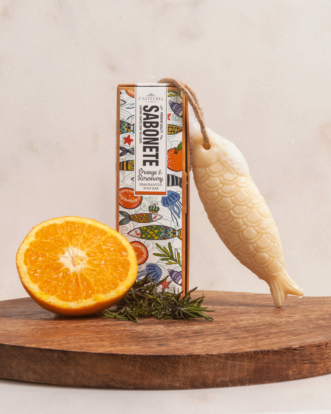 Sardine Soap Orange & Rosemary 80g