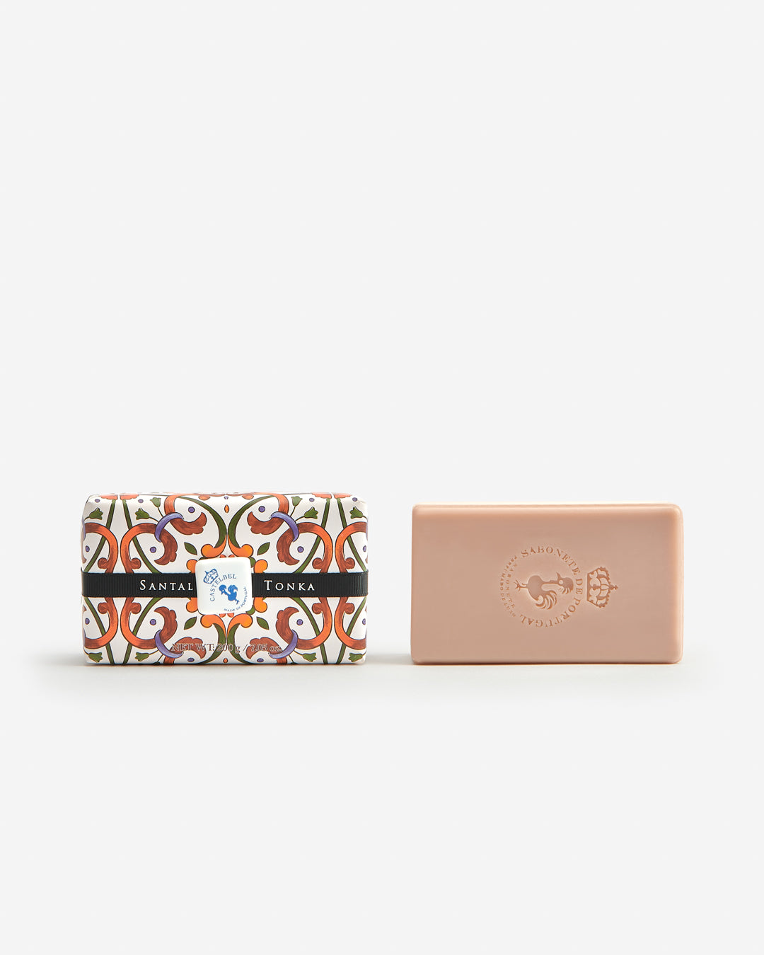 Santal Tonka Soap 200g with Soap Dish