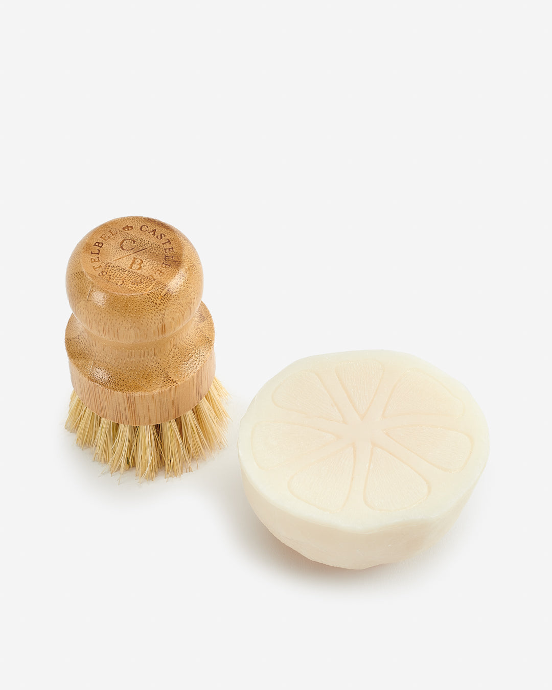 Sardine Dishwashing Soap & Bamboo Brush Set