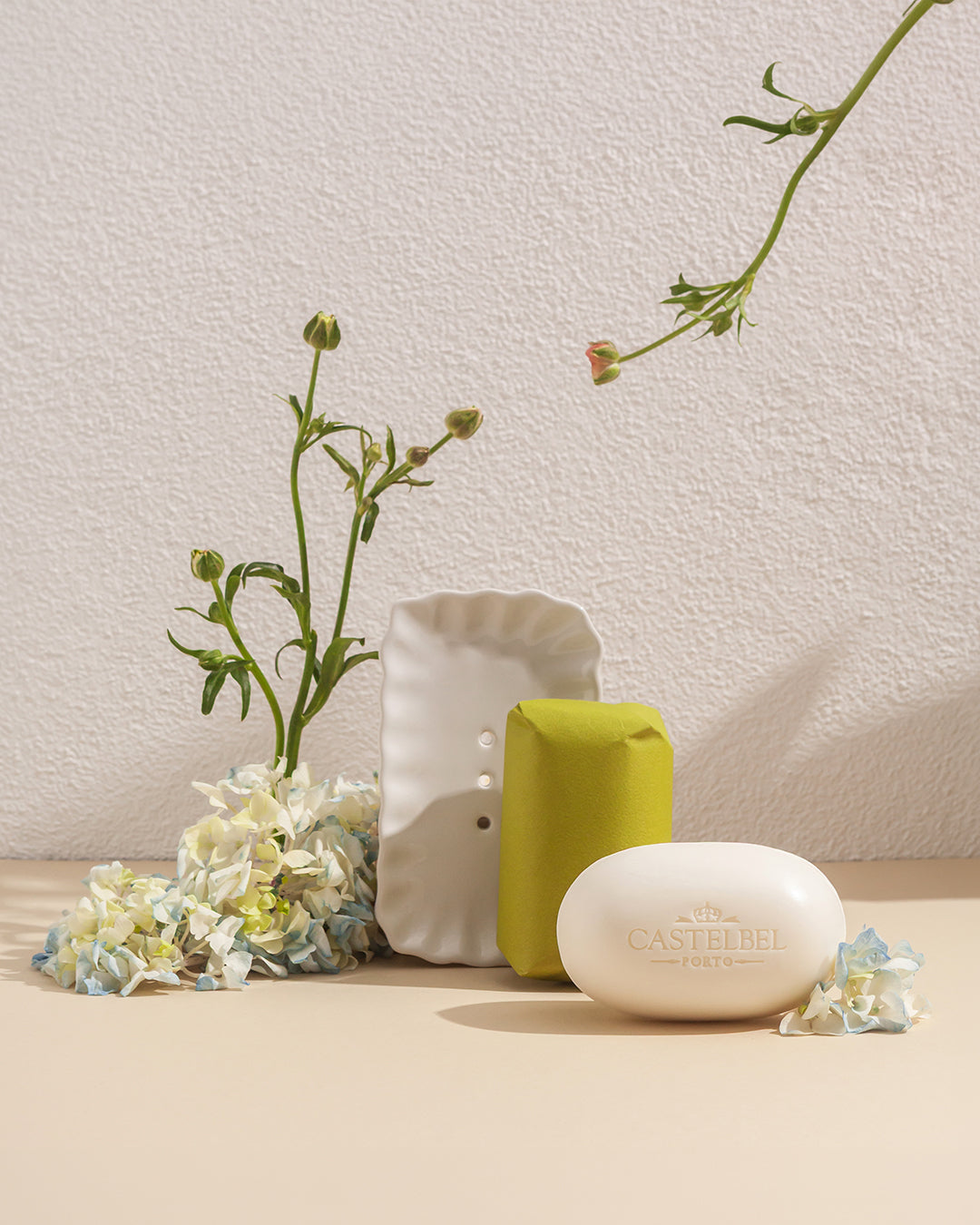 Spring Blooms Soap with Soap Dish 150g