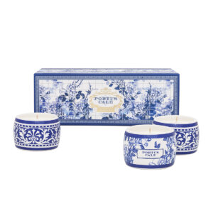 Gold & Blue Aromatic Tealight Set 70g x 3