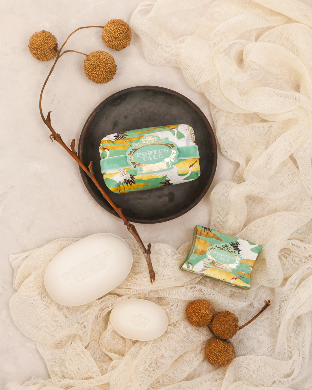 White Crane Soap 40g