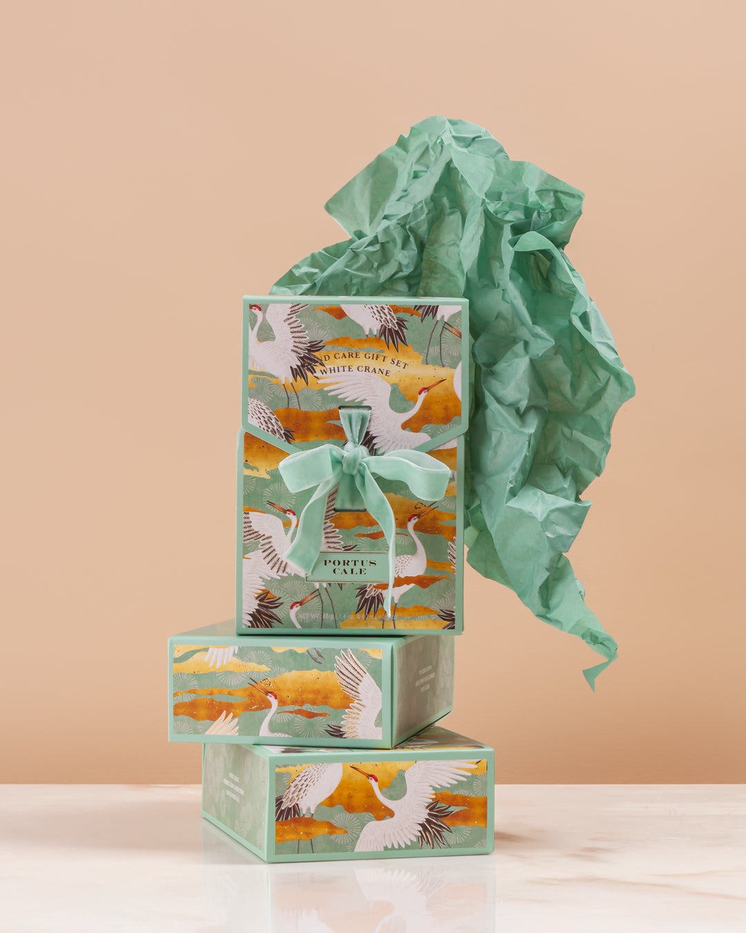 White Crane Self-Care Set