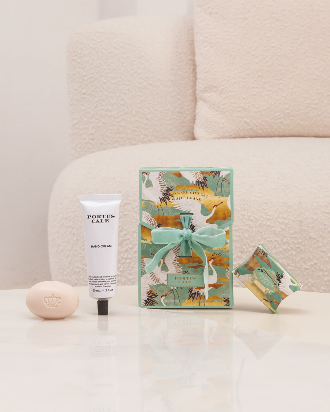 White Crane Self-Care Set