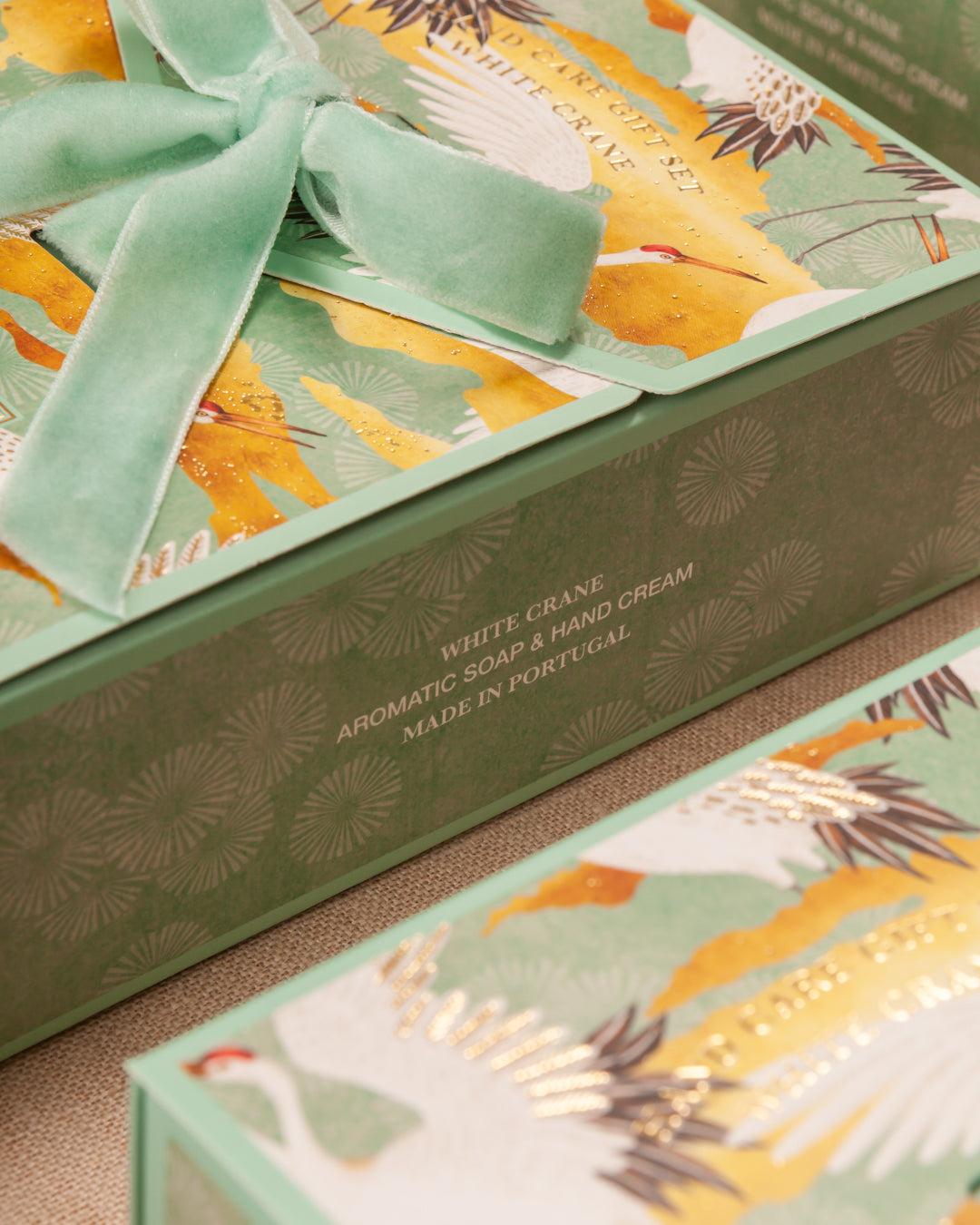 White Crane Self-Care Set