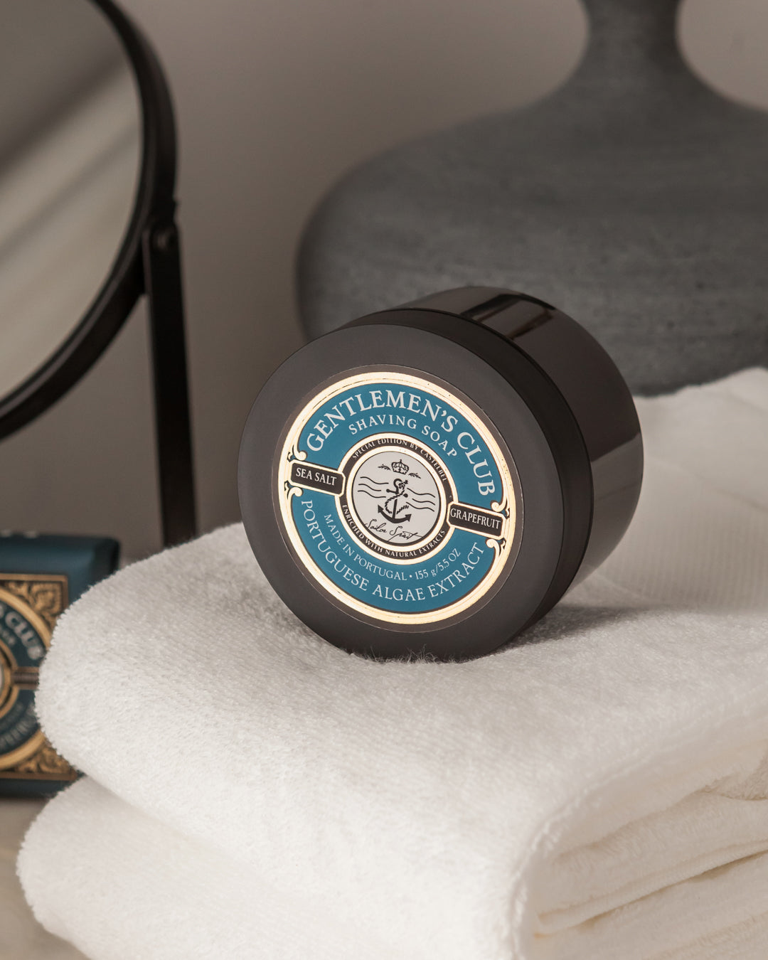 Sea Salt & Grapefruit Shaving Soap 155g