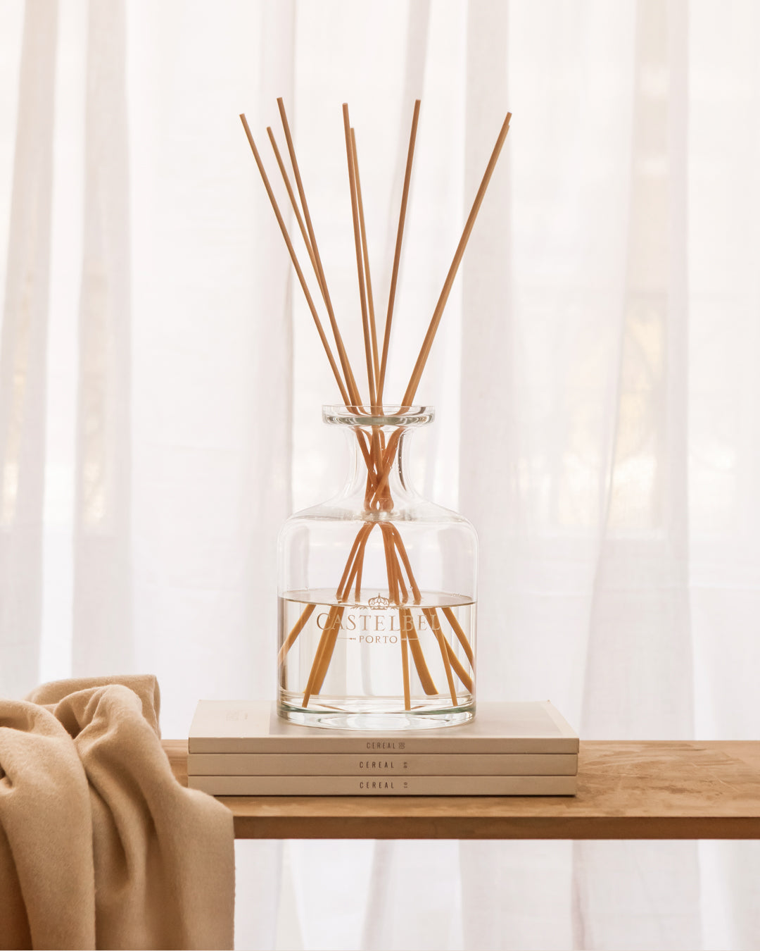 Castelbel Clear Glass Diffuser Bottle 2L