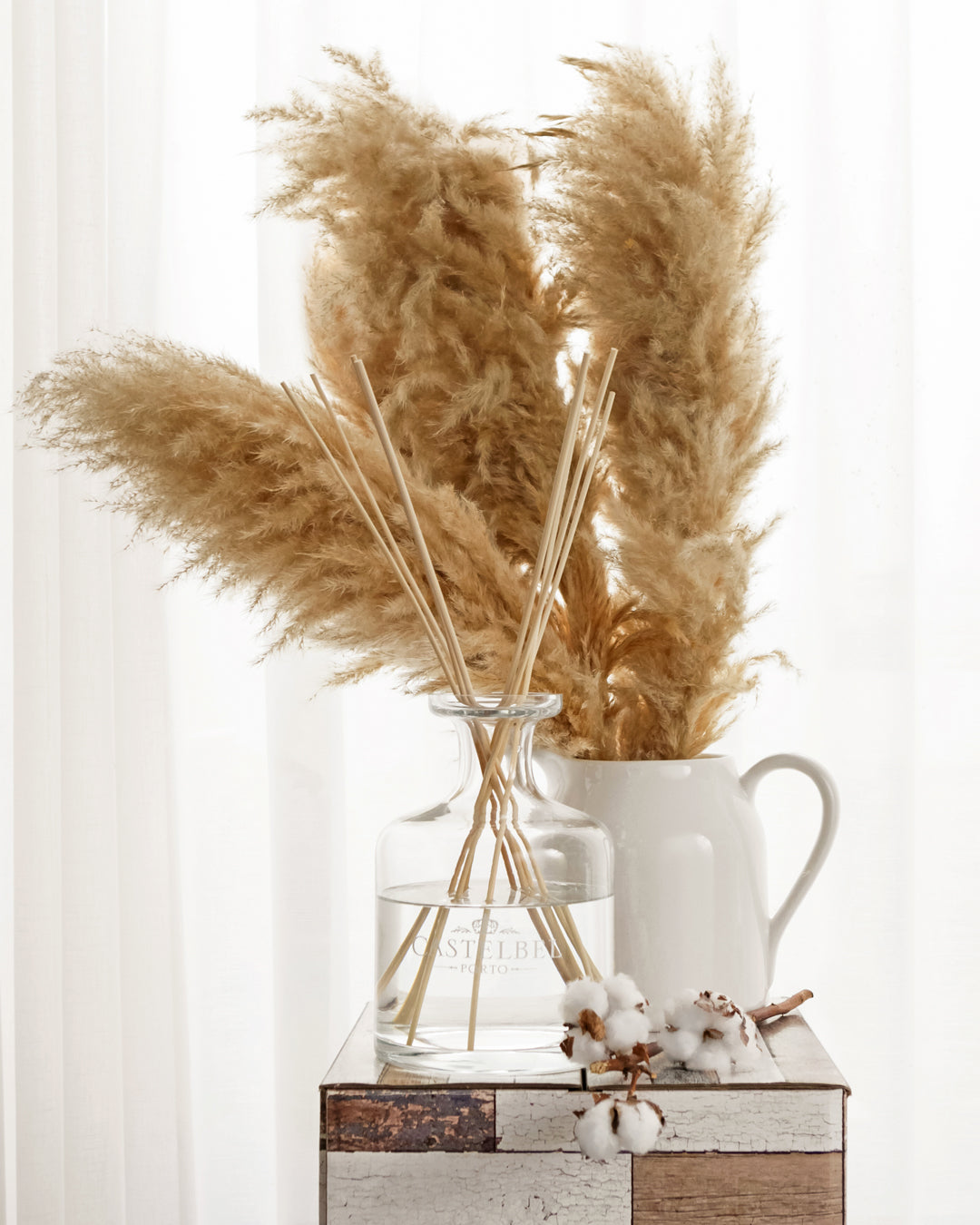 Castelbel Clear Glass Diffuser Bottle 2L